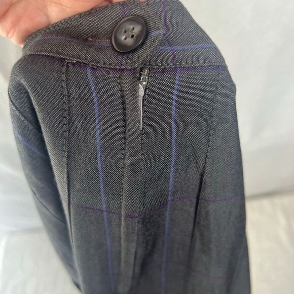 Kasper for ASL Vintage 2 Piece Skirt Suit Set-Blazer & Pleated Skirt Womens Sz 8 - Picture 9 of 12